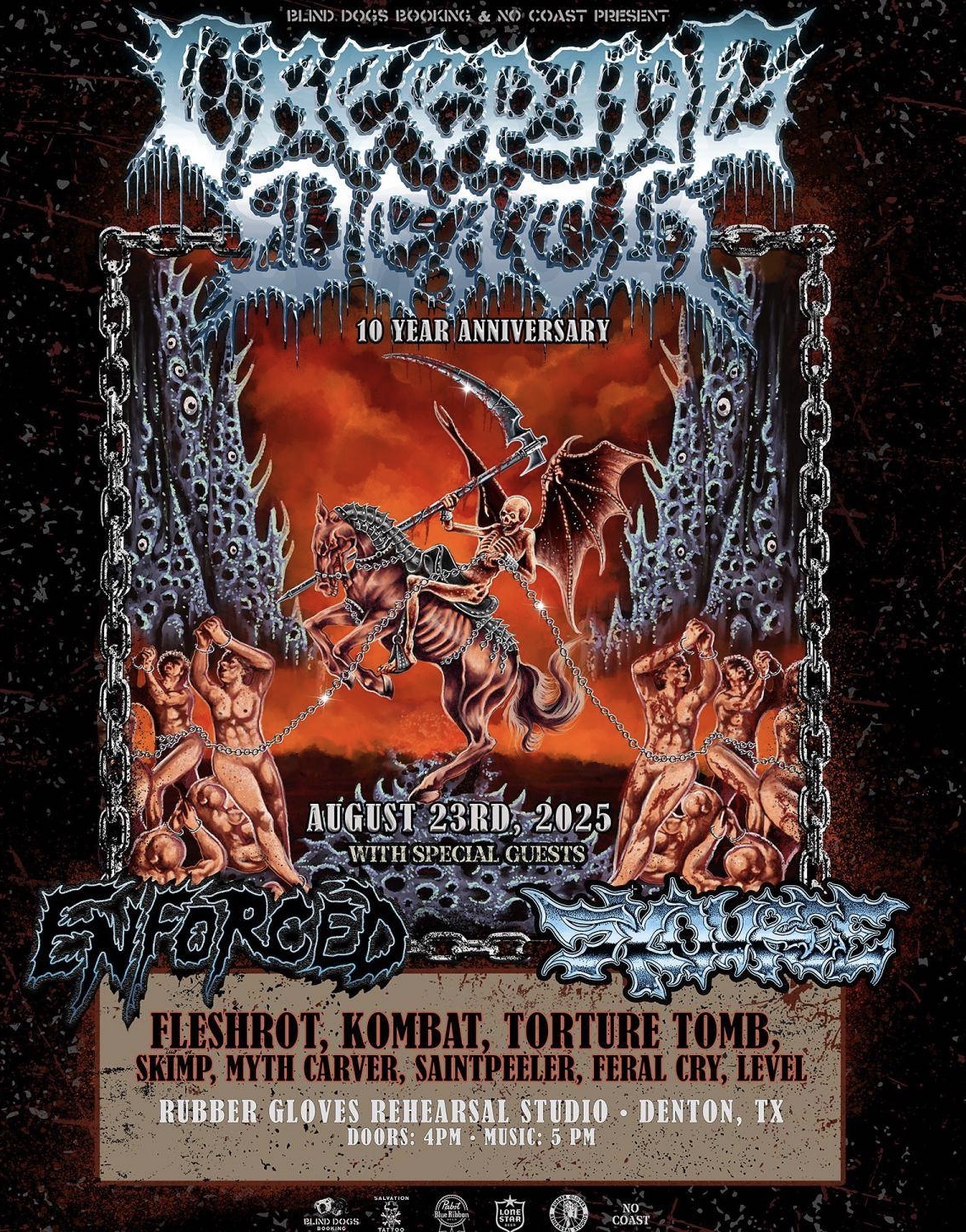 Creeping Death 10 Year Anniversary